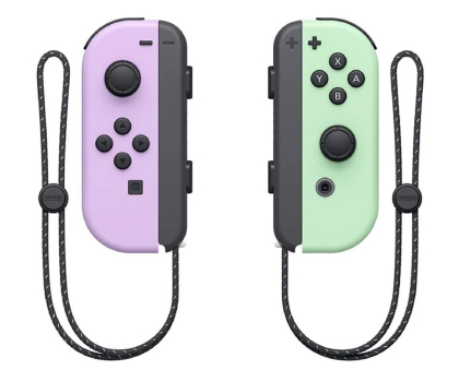 Akcesoria do konsol NINTENDO Kontrolery Joy-Con Pair Pastel Purple/Green